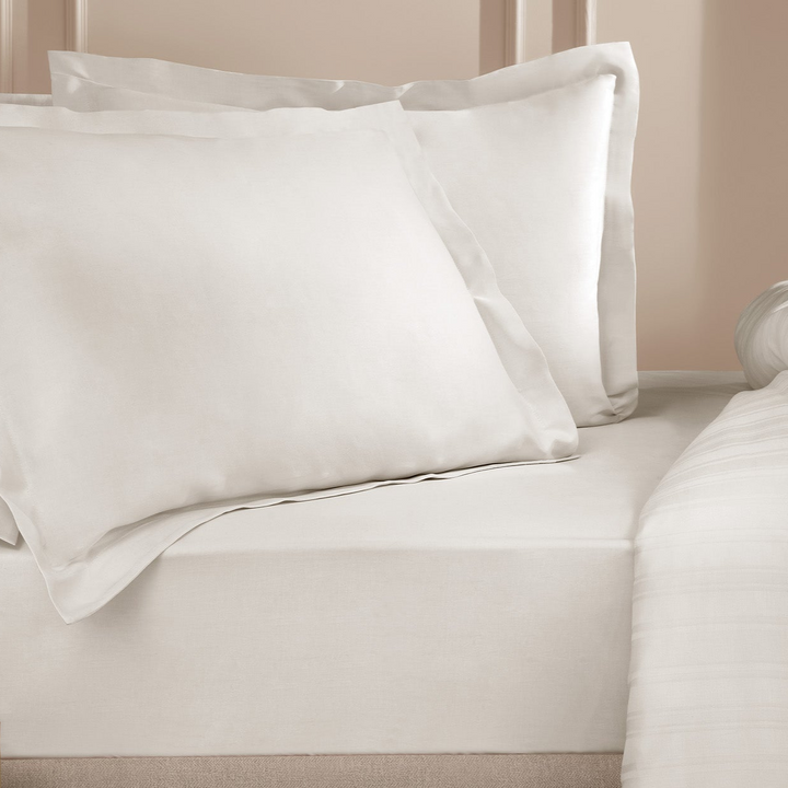 Shelly Maisy Pillowcase Set, Bamboo Sateen, Beige, 2 pcs, 50x70 cm