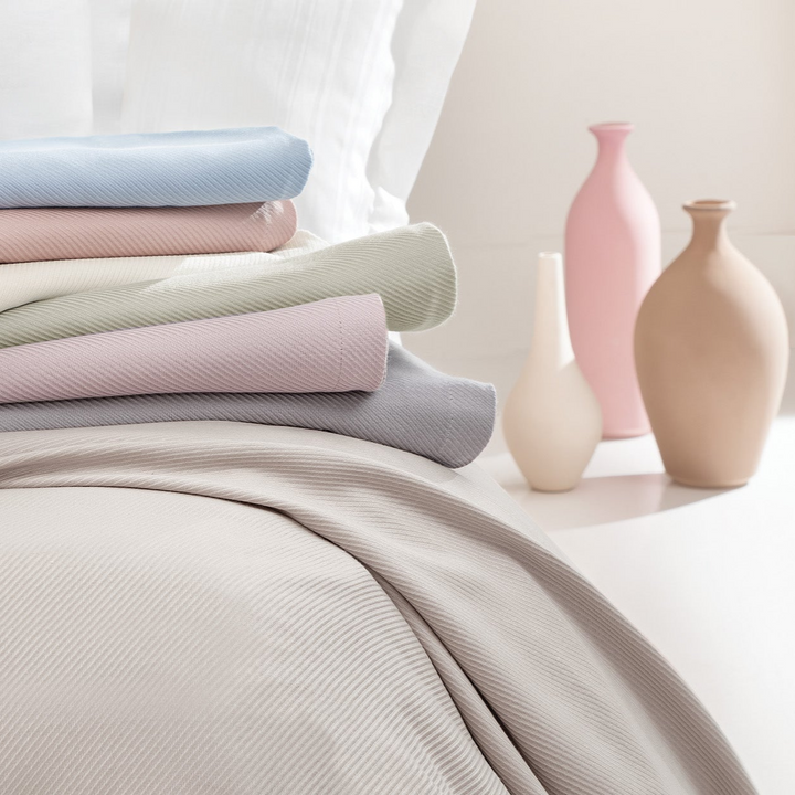 Bamboo Luxury Throw Blanket Anders, Light Blue, 160x220 cm