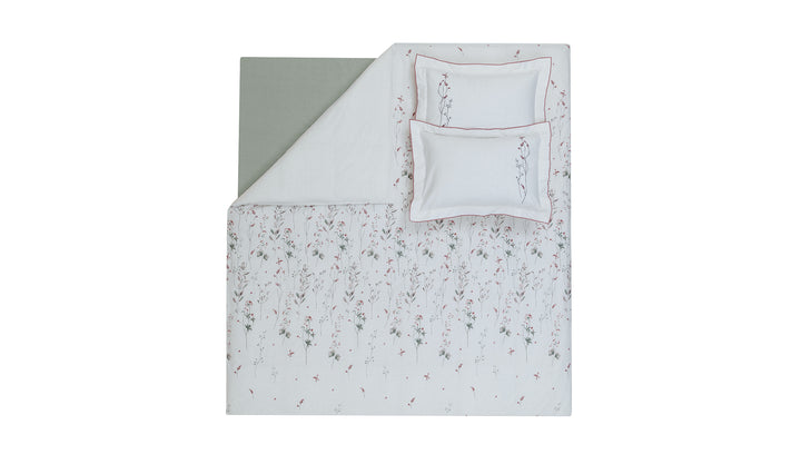 Cotton Duvet Cover Set Liset, with Bed Sheet, 240x220 cm