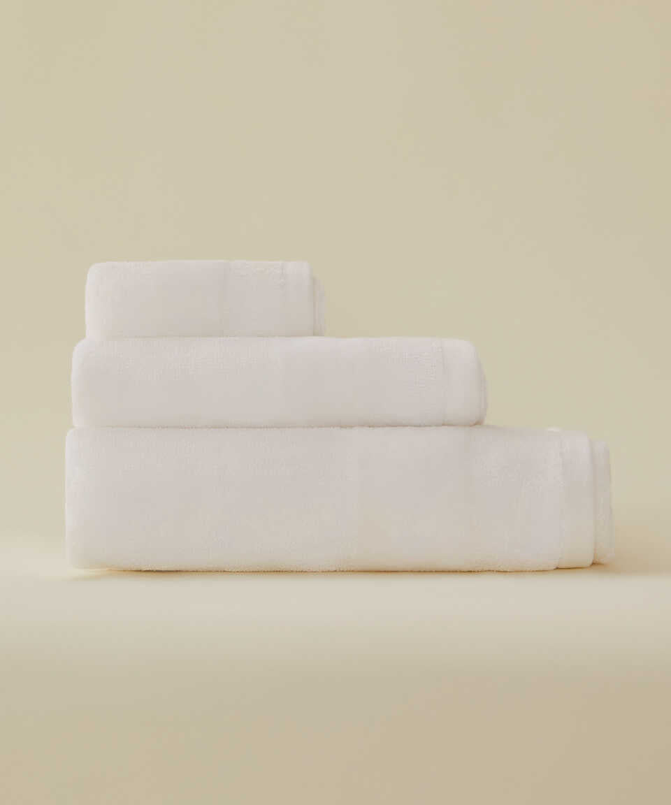 Premium Cotton Towel Fresh, white, 30x50 cm