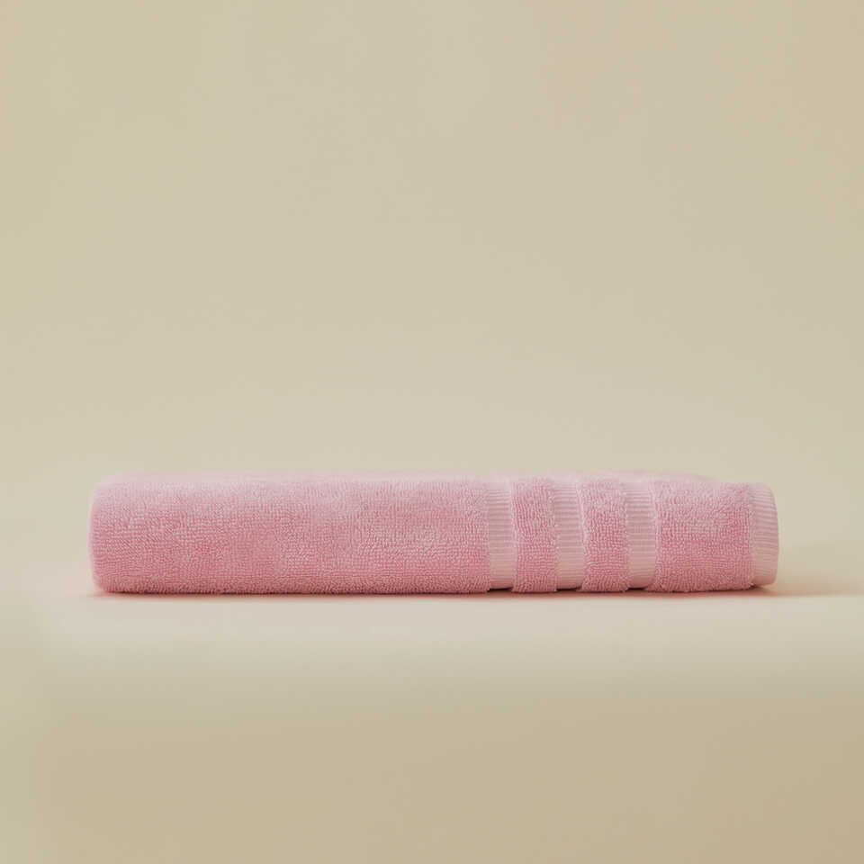 Cotton Towel Micro Touch, 100% Premium Cotton, Pink, 70x140 cm
