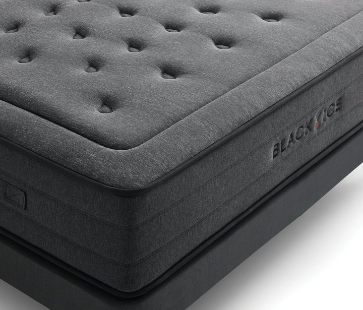 Black Ice Mattress, Extra Hard, Pocket Spring, Double-Sided/Thermoregulatory, 100x200 cm