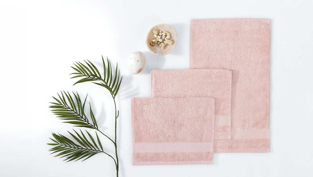 Classic Towel Essentials, 100% Cotton Jersey, Pink, 30x50 cm