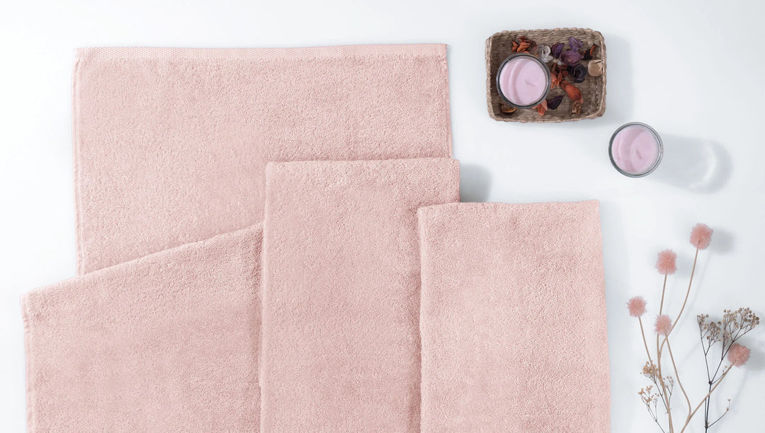 Classic Towel Essentials, 100% Cotton Jersey, Pink, 50x90 cm