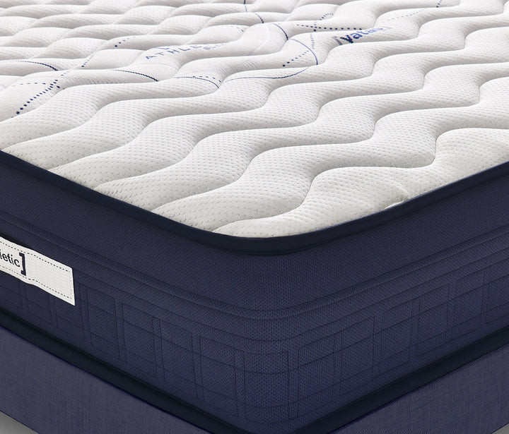 Athletic Roll Pack Mattress, Hard, Pocket Spring, Hypoallergenic Fabric, 200x200 cm