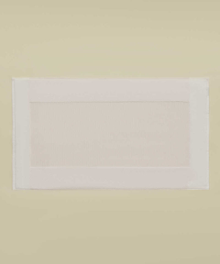 Koupelnová předložka Kilyos, s příměsí lnu, růžový, 50x85 cm