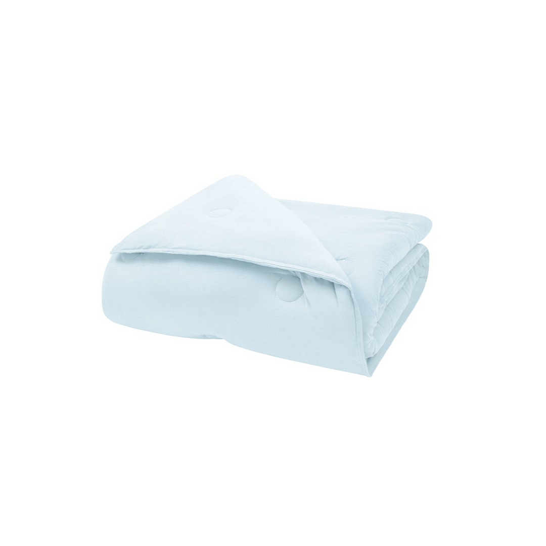 Lupa Soft Quilt, Combed Cotton, Light Blue, 300 g/m², 200x220 cm