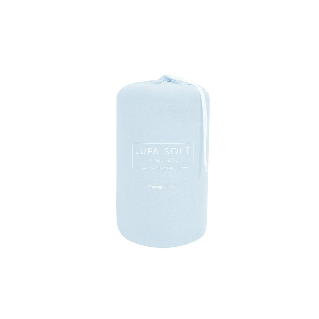 Lupa Soft Quilt, Combed Cotton, Light Blue, 300 g/m², 200x220 cm
