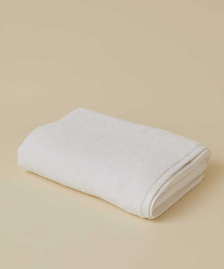 Organic Cotton Towel Sardes, White, 50x90 cm