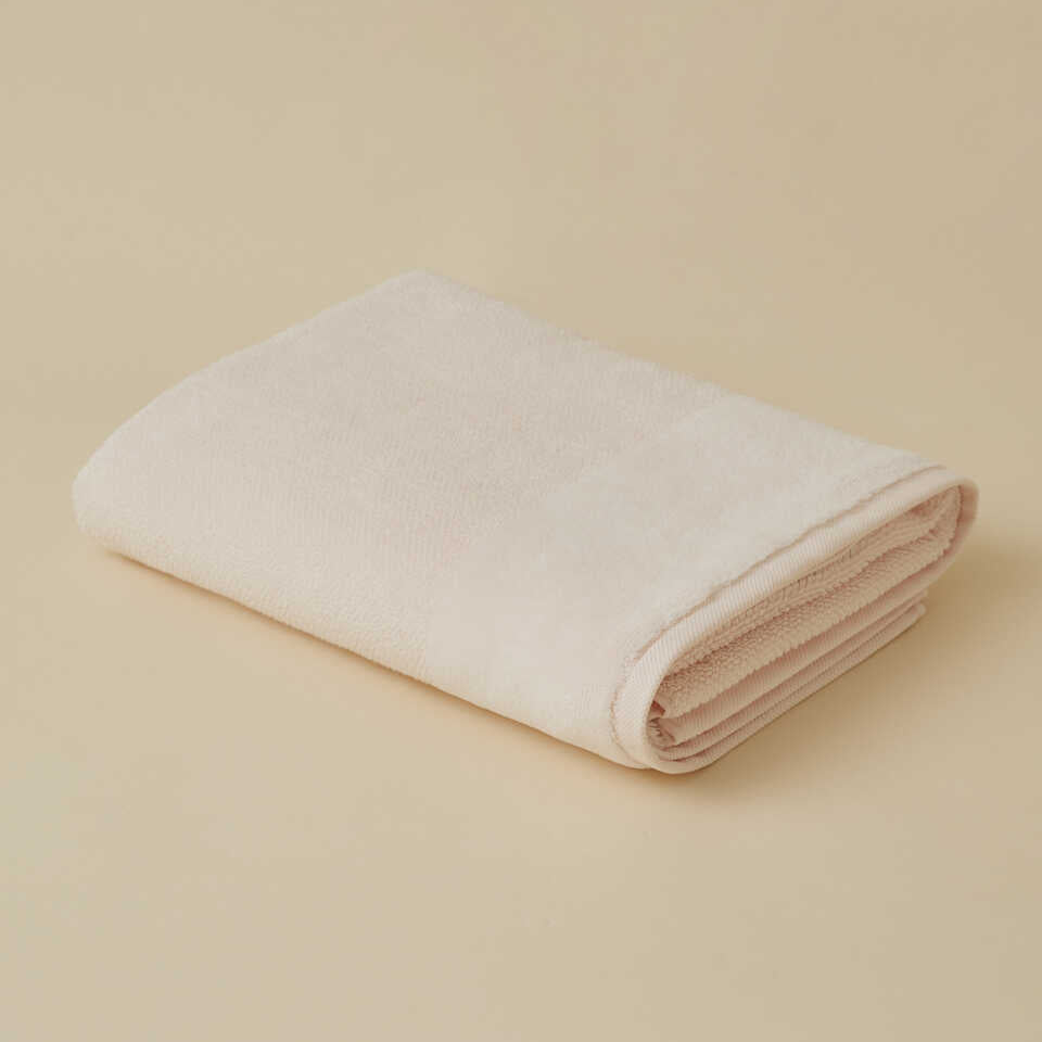 Organic Cotton Towel Sardes, Pink, 50x90 cm