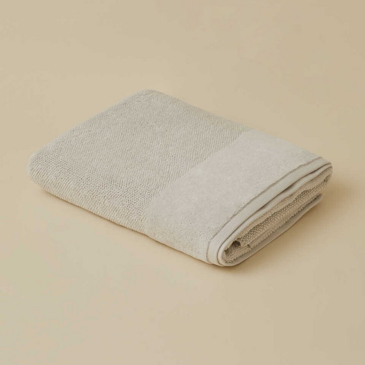 Organic Cotton Towel Sardes, Grey, 50x90 cm