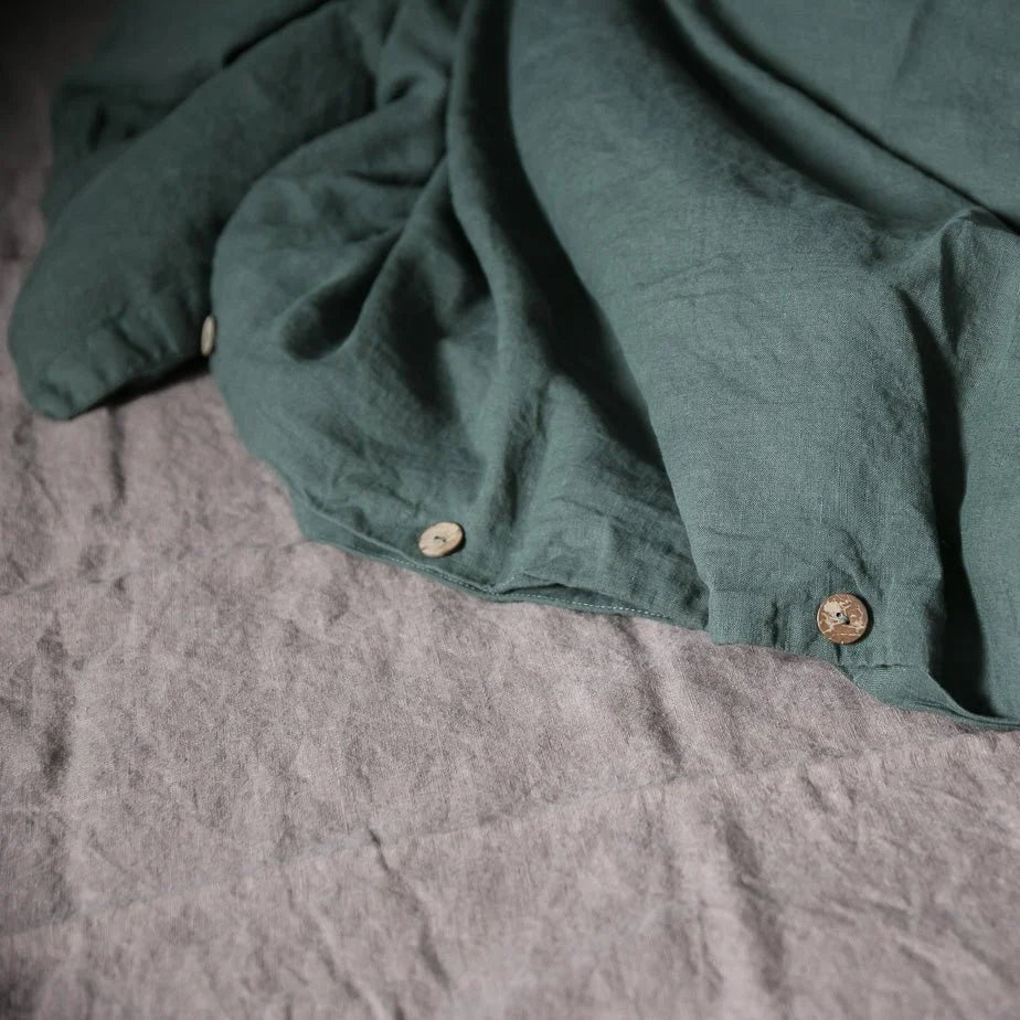 Ashes of Roses Linen Flat Sheet, 140x250 cm, Linen Tales