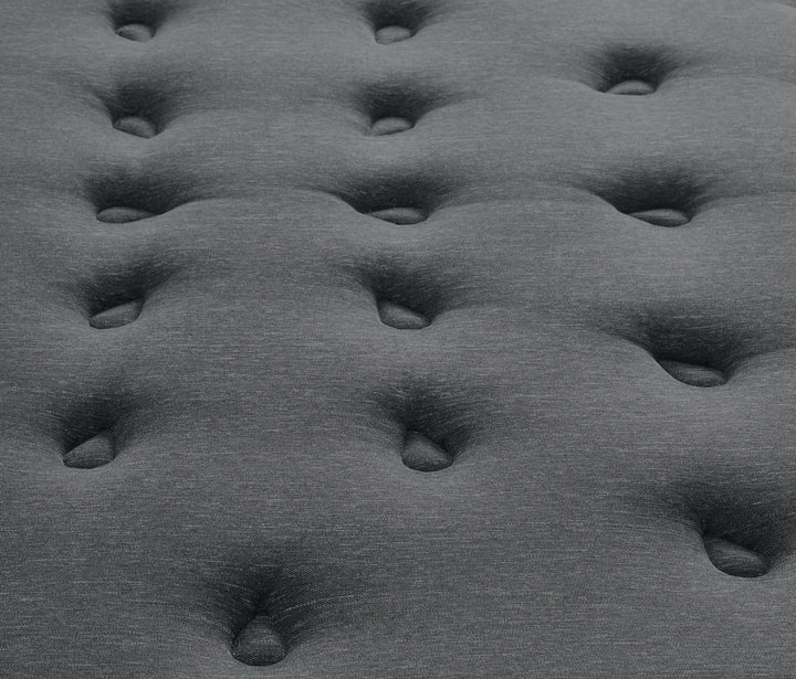 Matrace Black Ice, Extra tvrdá, pružinová, oboustranná/termoregulační, visco gel, 140x200 cm