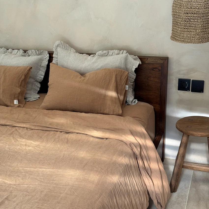 Camel Linen Pillowcase, 60x80 cm, Linen Tales