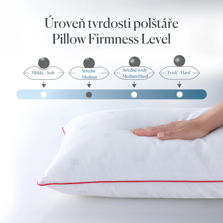 Polštář Dacron® 95, 750 gr, pratelné na 95 °C, 50x70 cm