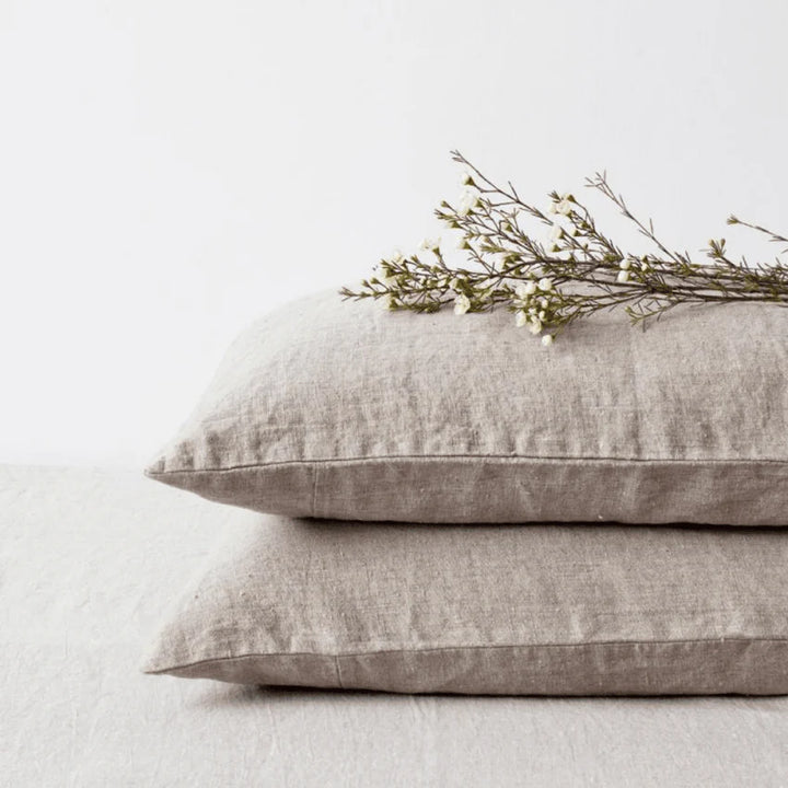 Natural Linen Pillowcase, 60x80 cm, Linen Tales