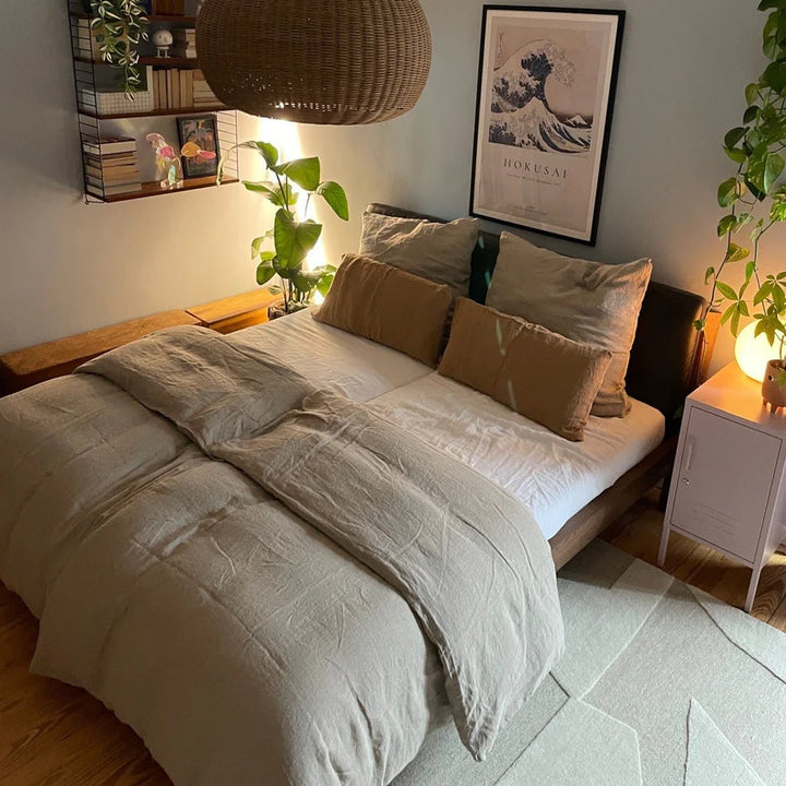 Natural Linen Pillowcase, 60x80 cm, Linen Tales