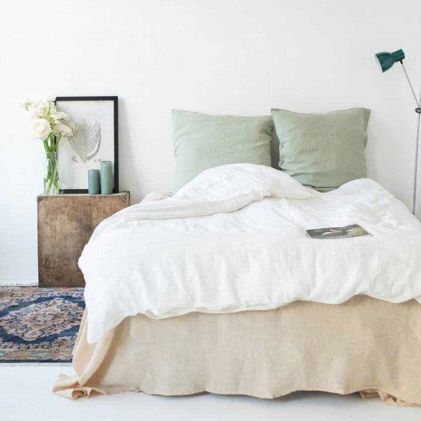 Sage Linen Pillowcase, 60x80 cm, Linen Tales