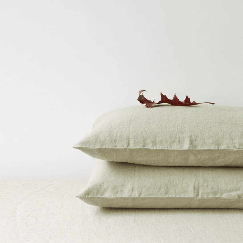 Sage Linen Pillowcase, 60x80 cm, Linen Tales